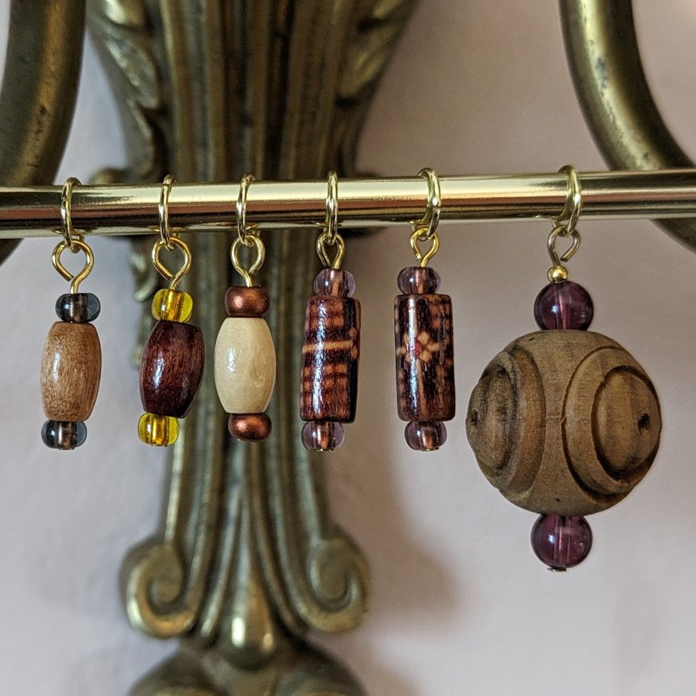 Set of 6 Stitch Markers